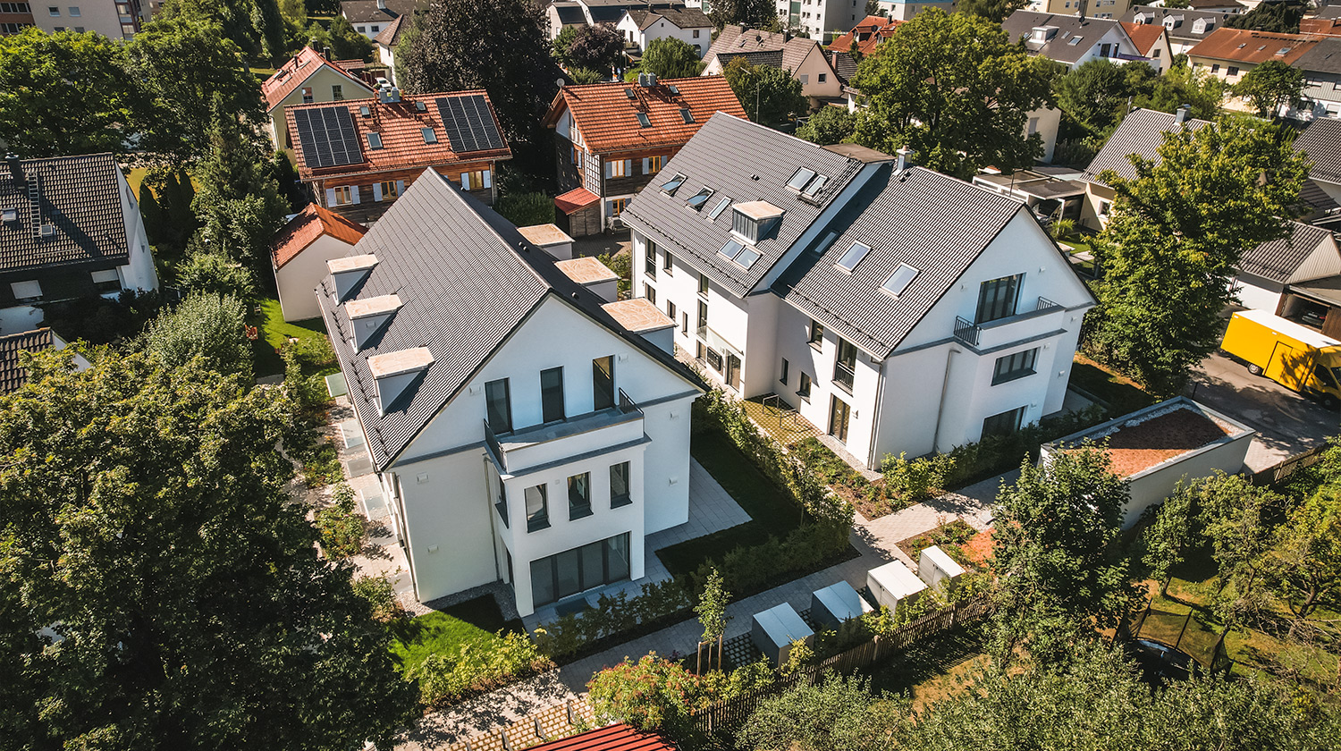 IB Schöffel Referenz Mehrfamilienhaus & Dreispänner in Germering